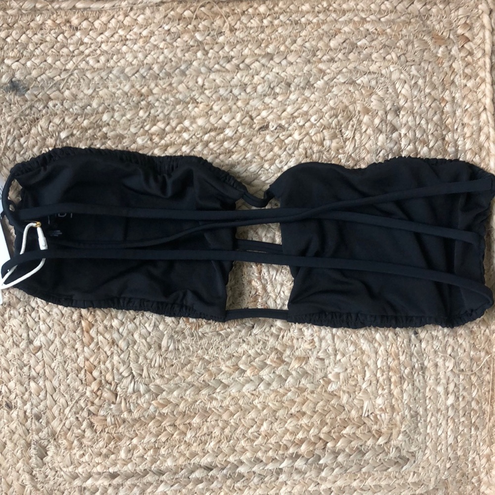 Black swim top - Picture 2 of 2
